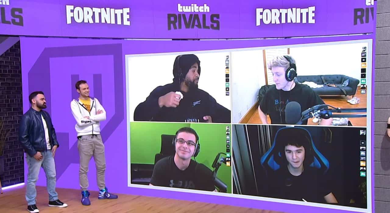 TFUE, JUJU AND BUGHA NFLSUPERSTARS AND FORTNITESTREAMERS PLAY AT