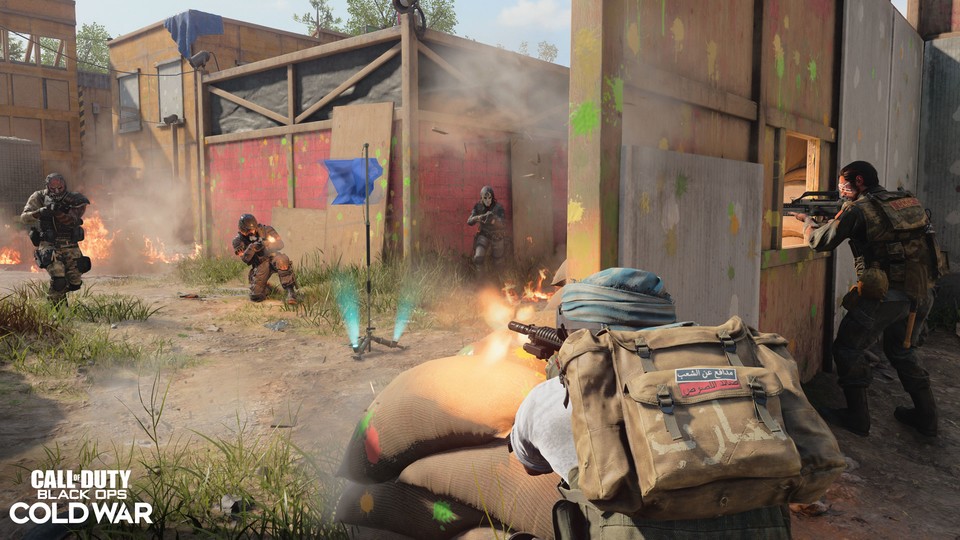 Several multiplayer maps will soon become paintball arenas