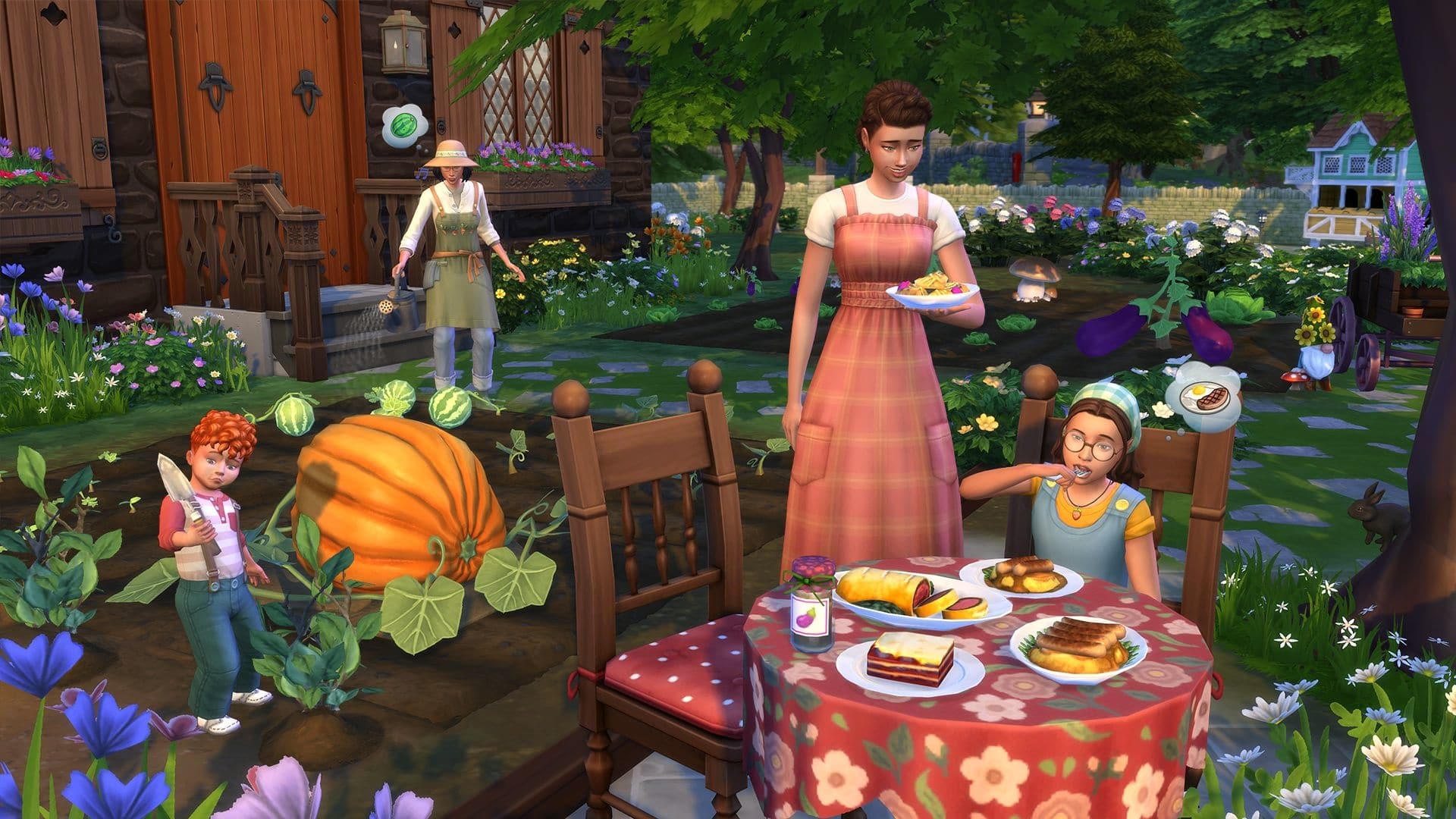 Garden and cook together - and enjoy what you've cooked afterwards: Fun for all generations awaits here. 