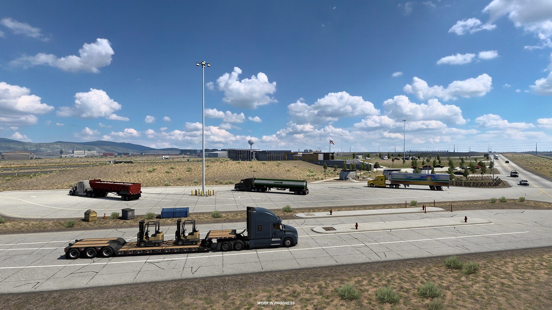 アメリカン トラック シミュレーターに1600万ドルの休憩所が登場 Global Esport News