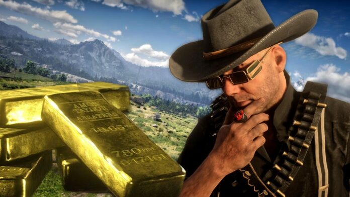 Red Dead Online pays out many dollars and gold bars