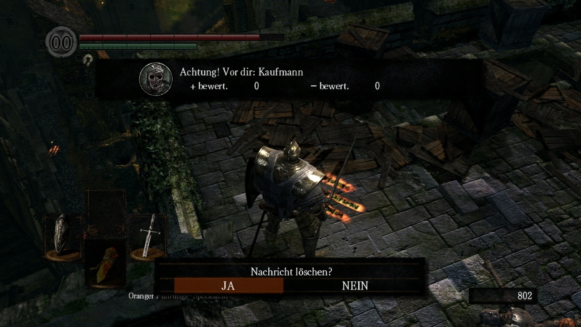 Takie (czasami niezamierzenie kryptyczne) wiadomości są integralną częścią Dark Souls. W Elden Ring powracają.