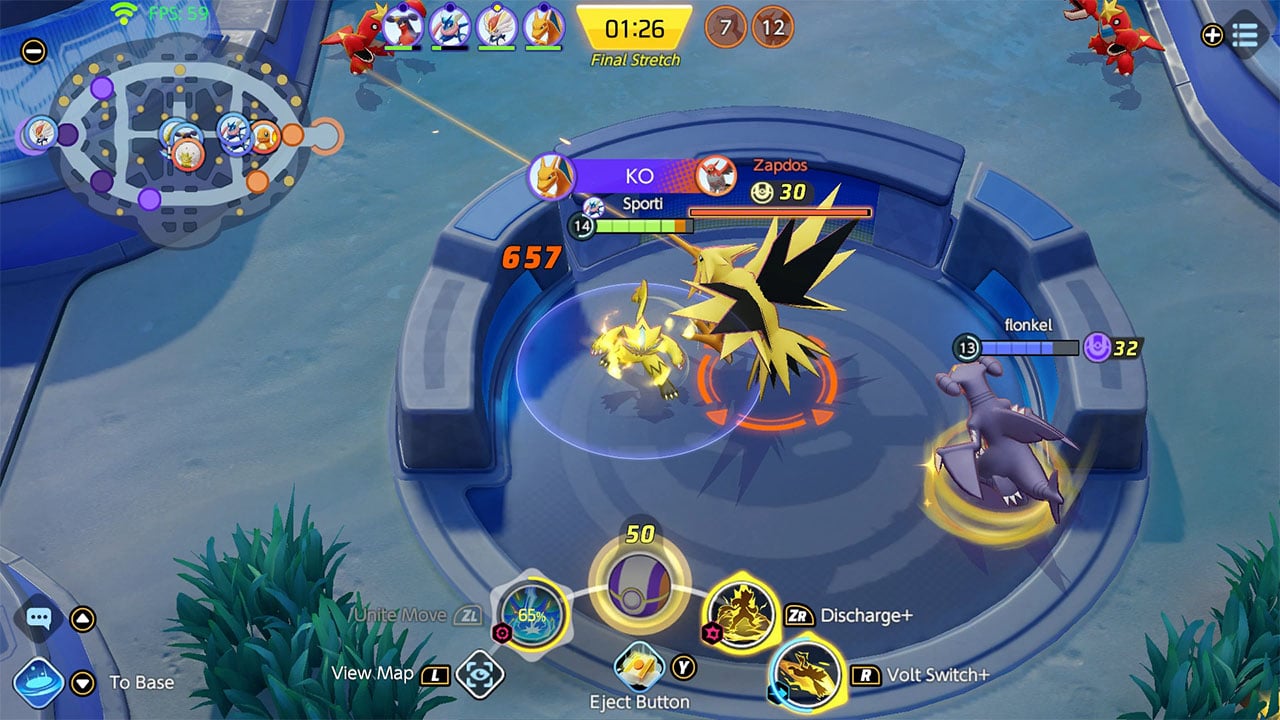 Bossgegner Zapdos ist der kontroverse Game Changer in Pokémon Unite.