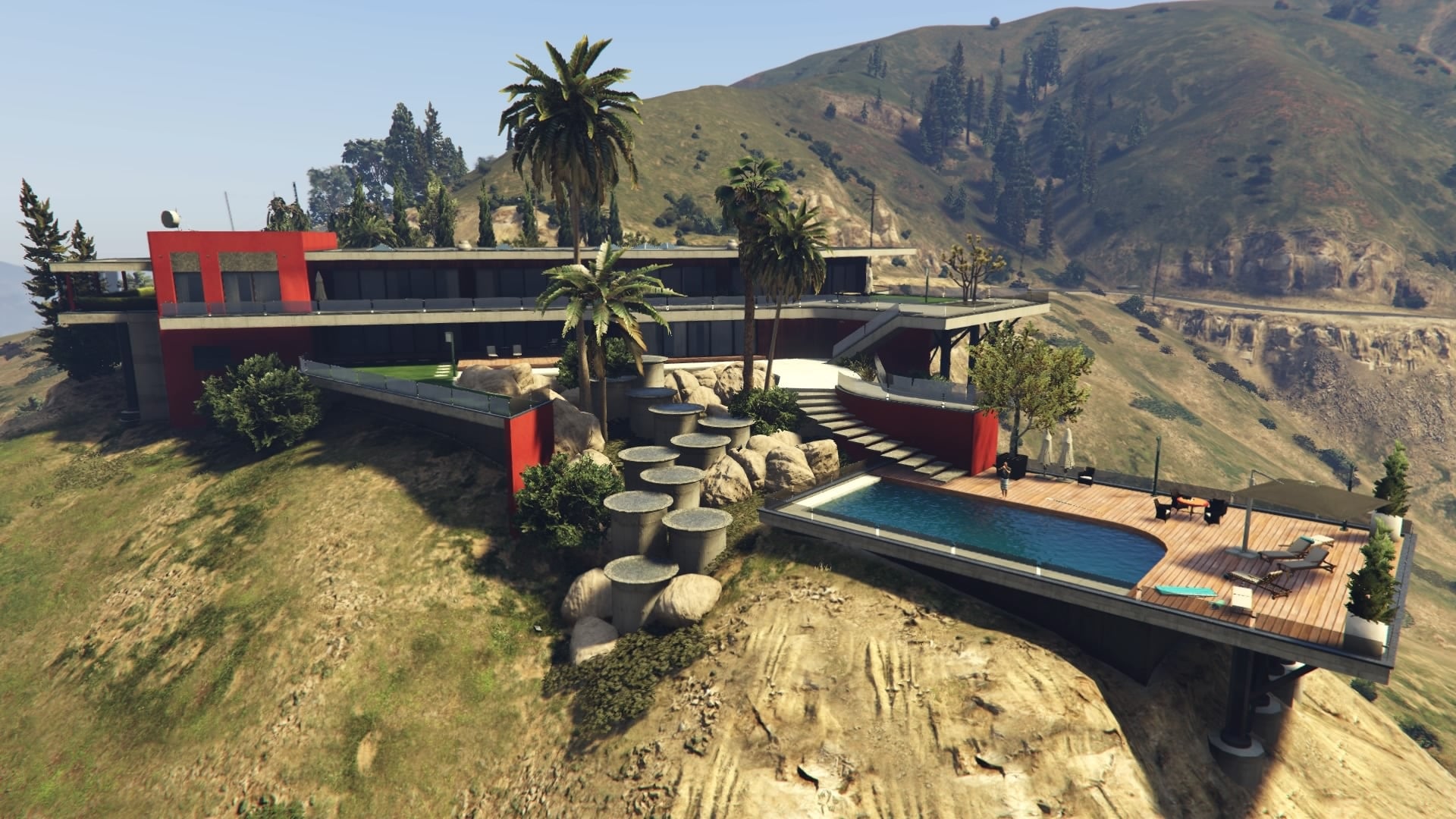 Next to the Playboy Mansion, Devon Weston's mansion is highly sought-after among GTA Online players. After the end of GTA 5's single player campaign, it would even theoretically be free