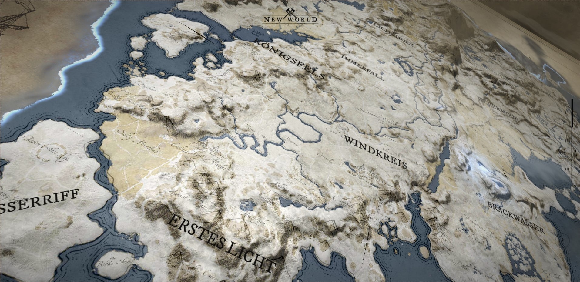 Интерактивната карта ще ви помогне да се ориентирате в Етернум.