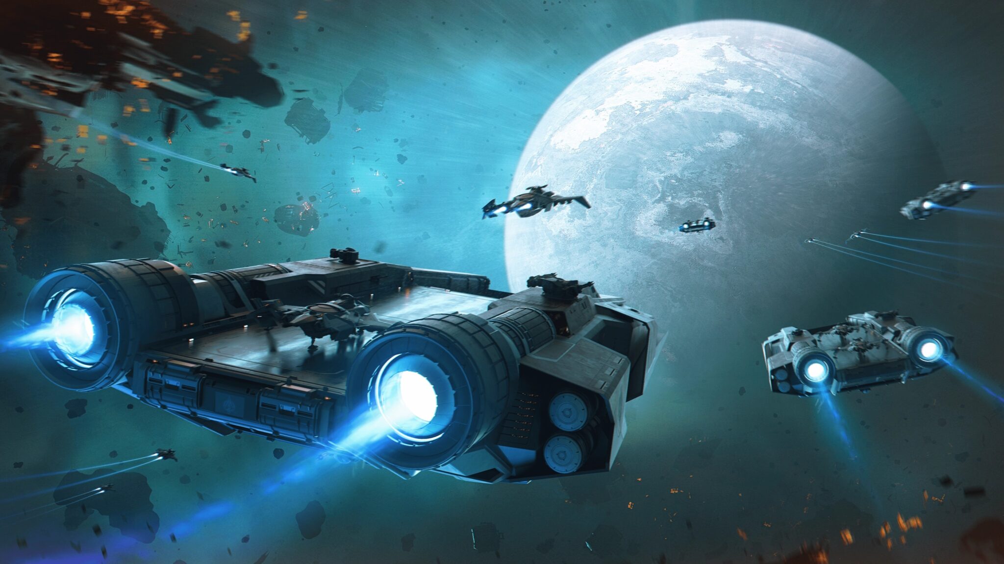 Oczywiście Cloud Imperium Games skorzystało z okazji i zaoferowało nowe statki kosmiczne do sprzedaży na Citizenconie.
