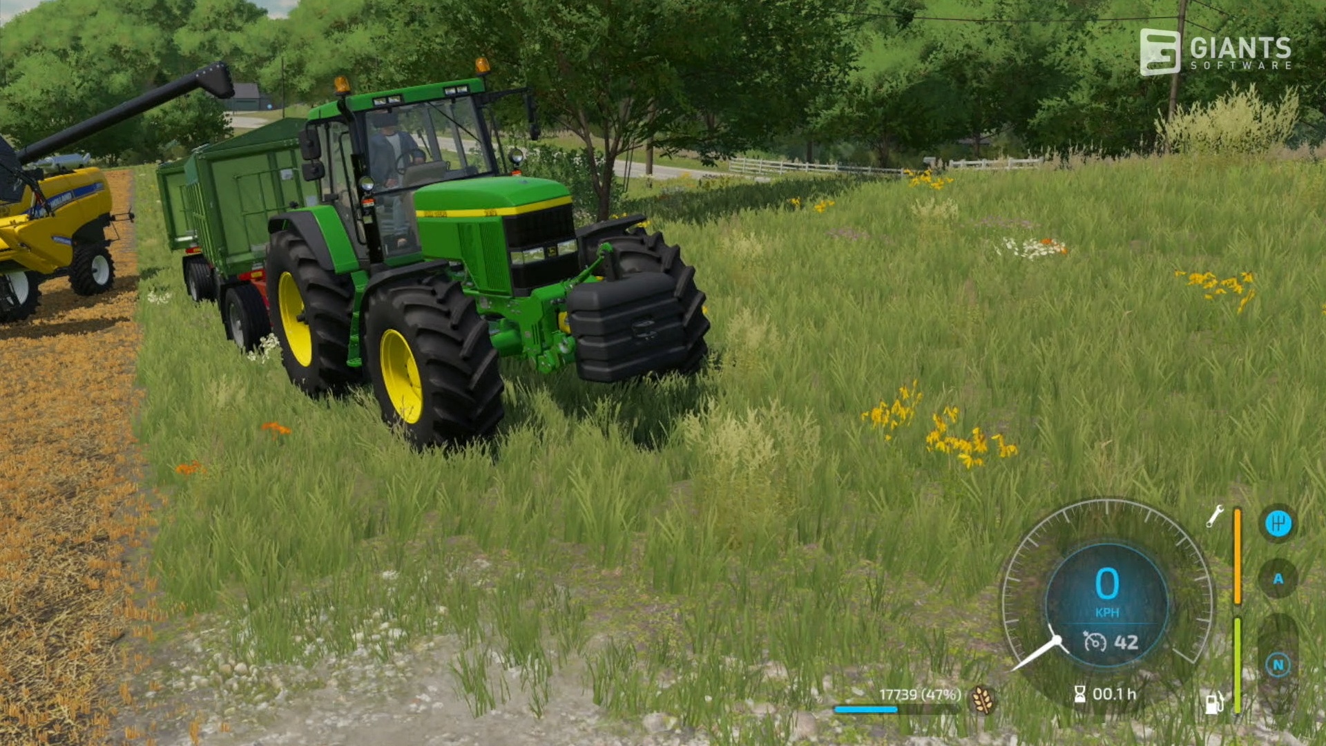 The Youngtimer by John Deere is also included in the base game