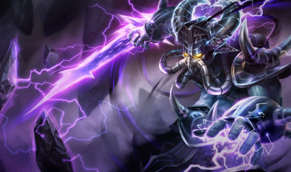 Kassadin como um Burst-Mage, por exemplo, poderia beneficiar do novo item lendário