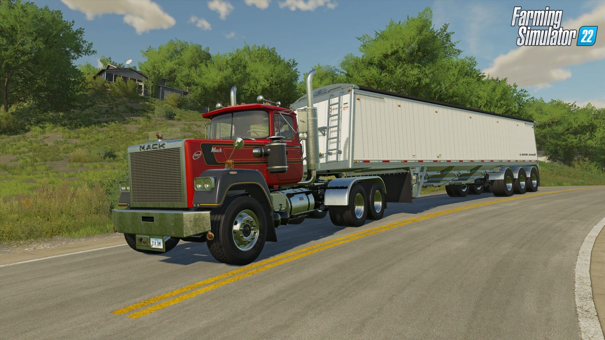 The Superliner from Mack Trucks is a perfect visual fit for the US map