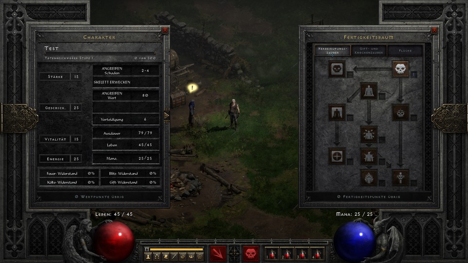 Het gebruik van meer dan twee vaardigheden in Diablo 2 Herrezen op PC is tot nu toe een lastige zaak.