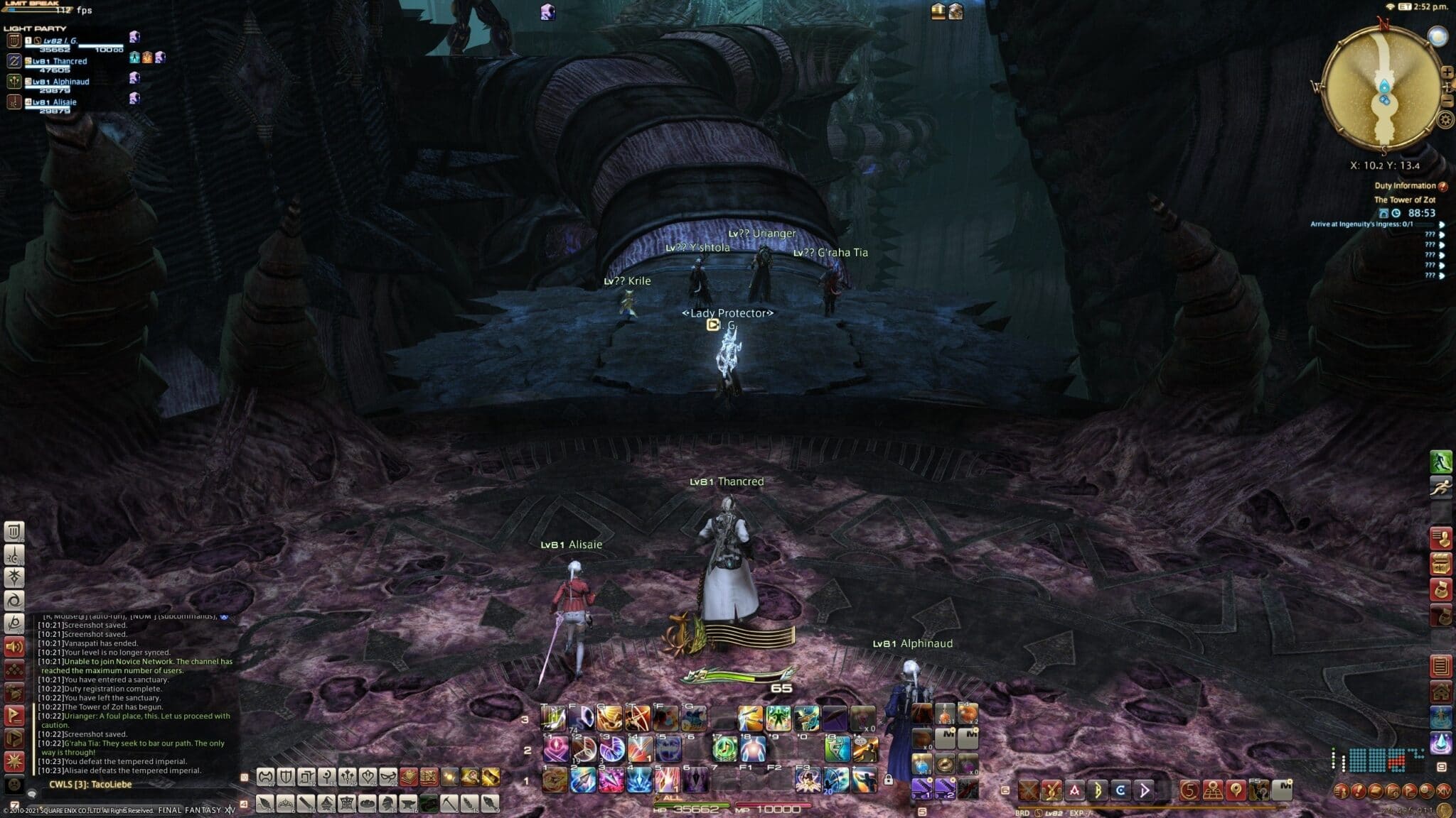 Final Fantasy 14: Endwalker plays like a single player RPG for the most part. That's because since Shadowbringers, all story dungeons can be done with NPCs. Unfortunately, this feature is not (yet) available in the older addons.