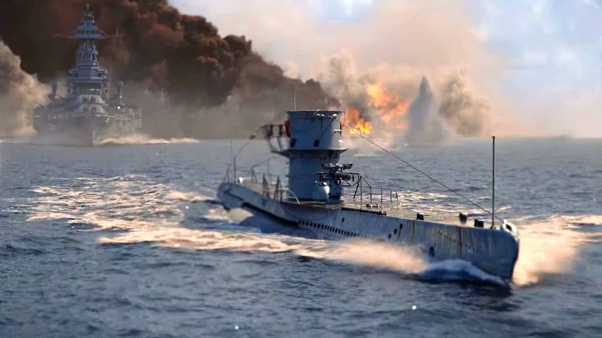 In 2018, Wargaming hosted the Terror of the Deep event in which they introduced submarines as a new ship class for the first time. The event, which pitted submarines exclusively against submarines, was popular. Now, however, they are to compete on the battlefields of warships as well. Veterans are worried about balancing because of this.