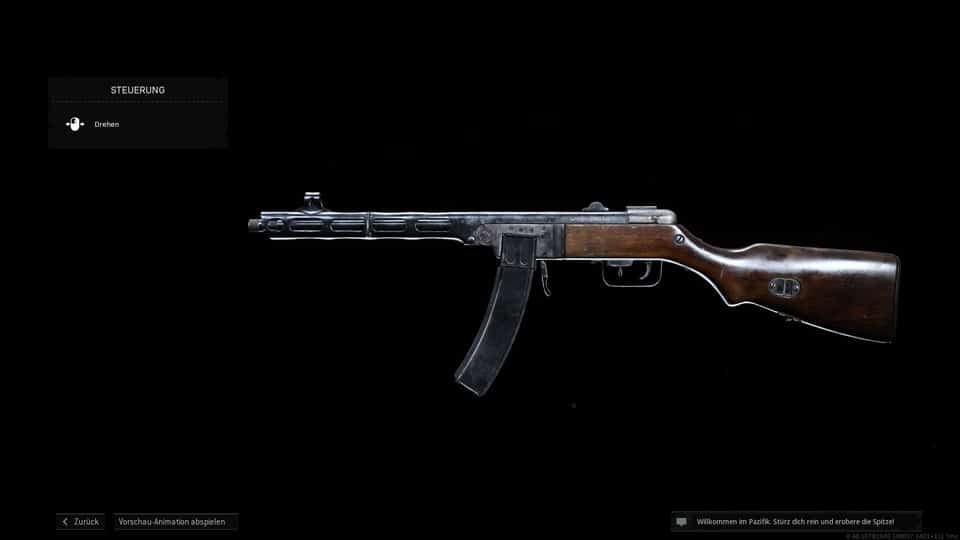 If you have the PPSH-41 equipped as a sidearm, you are well equipped for close combat. The fast rate of fire will help you in many situations.