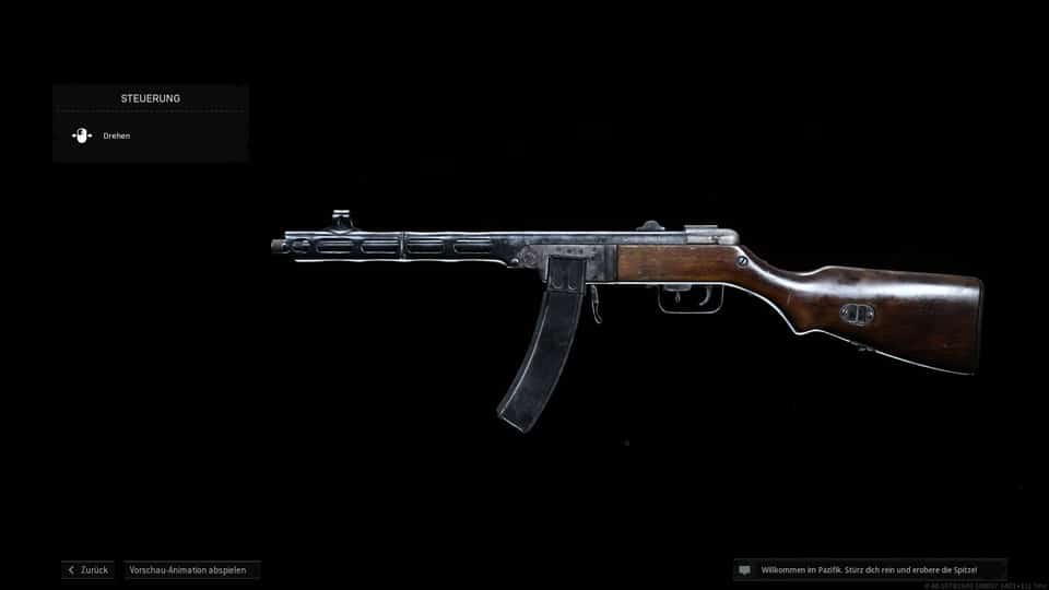 If you have the PPSH-41 equipped as a sidearm, you are well equipped for close combat. The fast rate of fire will help you in many situations.