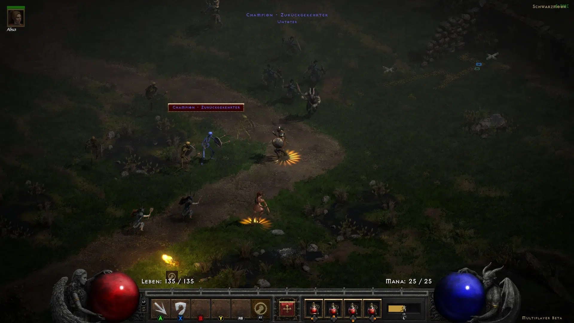 Patch 2.4 should allow more freedom in creating builds. Buildings that weren't worth it in classic Diablo 2 will be made more attractive again thanks to optimizations.