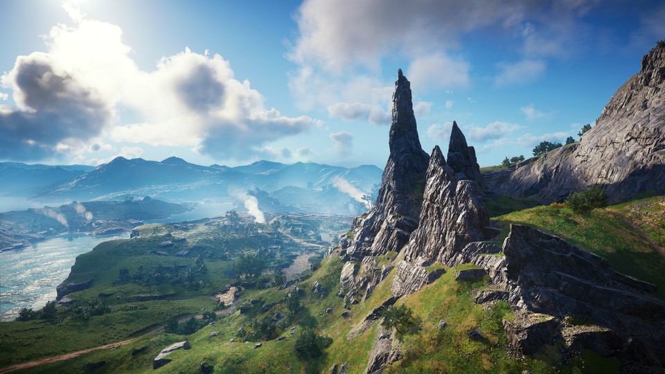 L'isola di Skye è in Scozia. Il DLC gratuito offre quindi un'ambientazione completamente nuova, lontano dall'Inghilterra e dalla Norvegia.