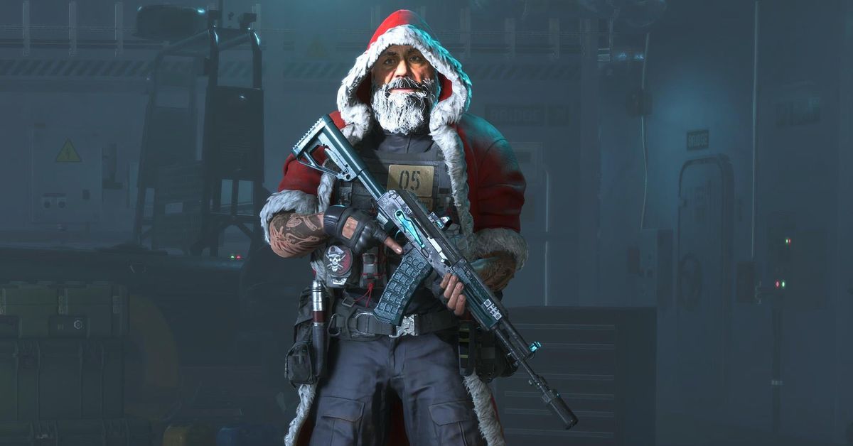 The leaked Santa skin met with little approval from many players.