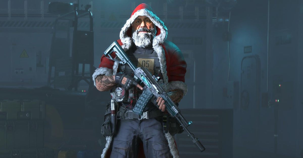 Uniklý skin Santy se u mnoha hráčů nesetkal s velkým pochopením.