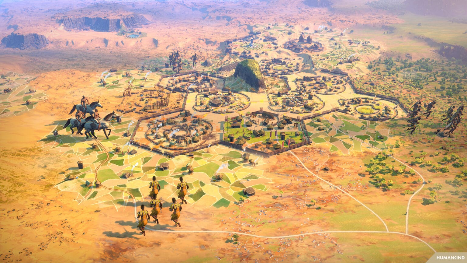 为了配合DLC，还有一些新的大气的非洲地图。