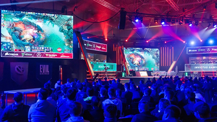 Esport tournaments were a central core of DreamHack Leipzig.