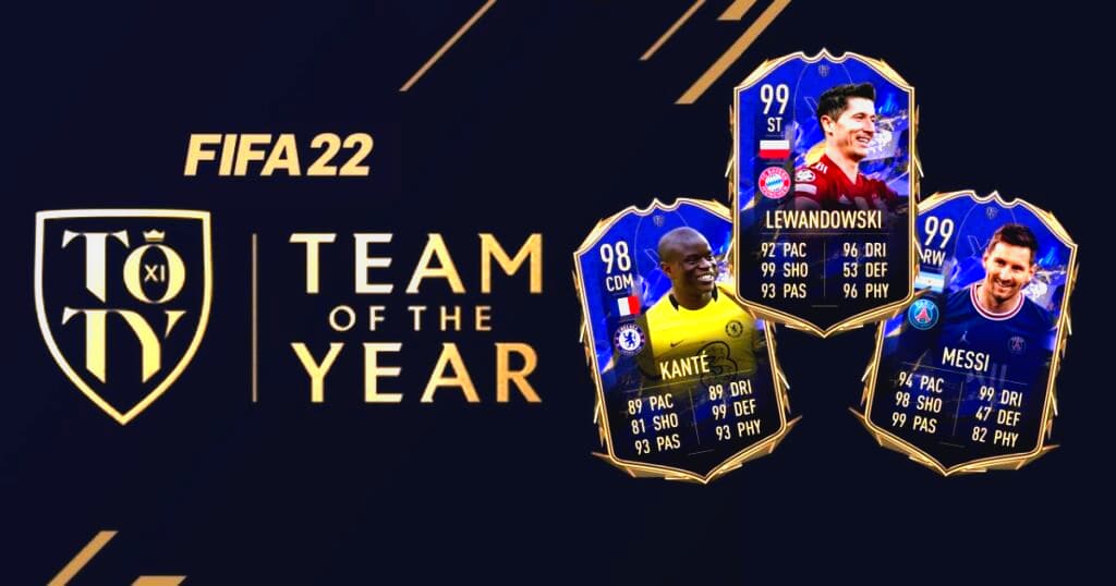 FIFA 22 TOTY: все номинанты на звание &amp;quot;Команда года&amp;quot; с первого взгляда -  Global Esport News