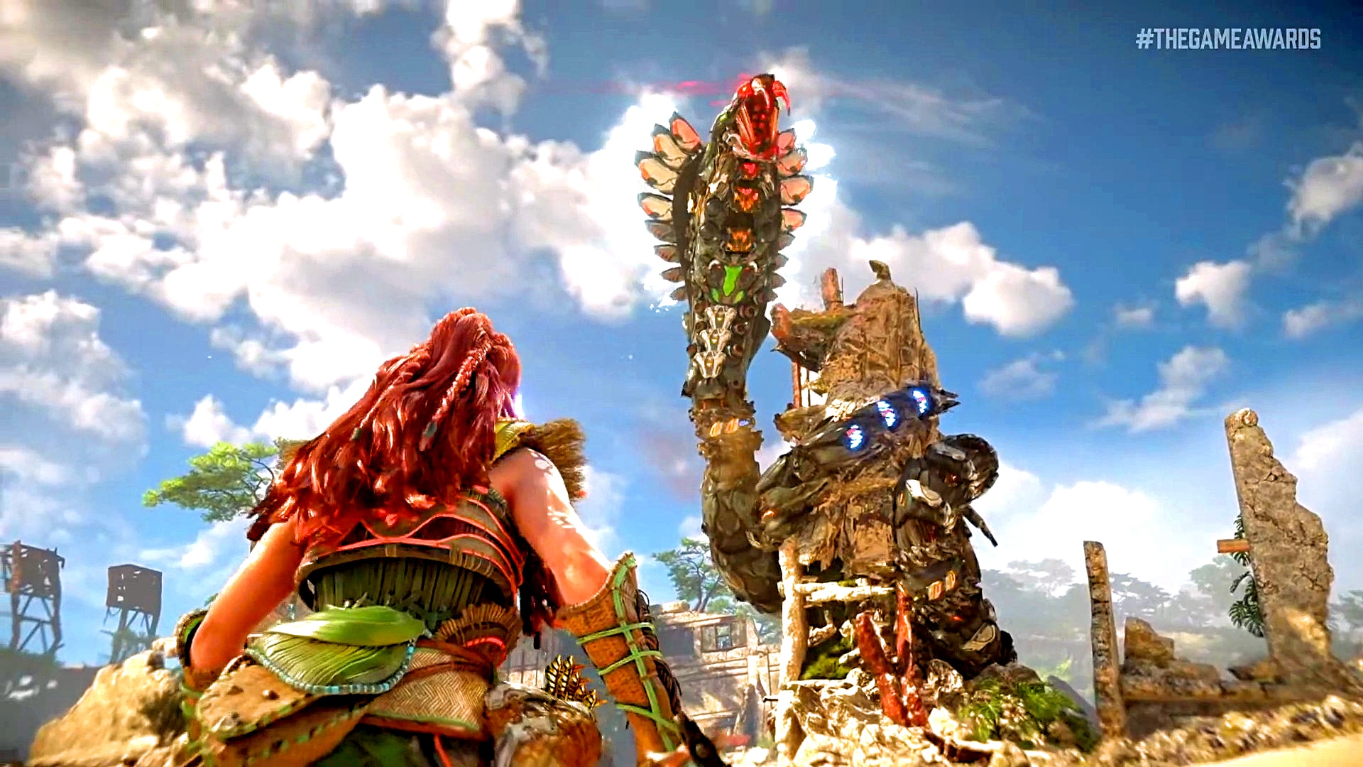 Horizon scores with a picture-perfect world and huge mecha-monsters to defeat. But the story around heroine Aloy is at least as entertaining.