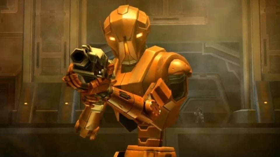 Por cierto, los fans también pueden esperar el regreso del droide asesino HK-47.