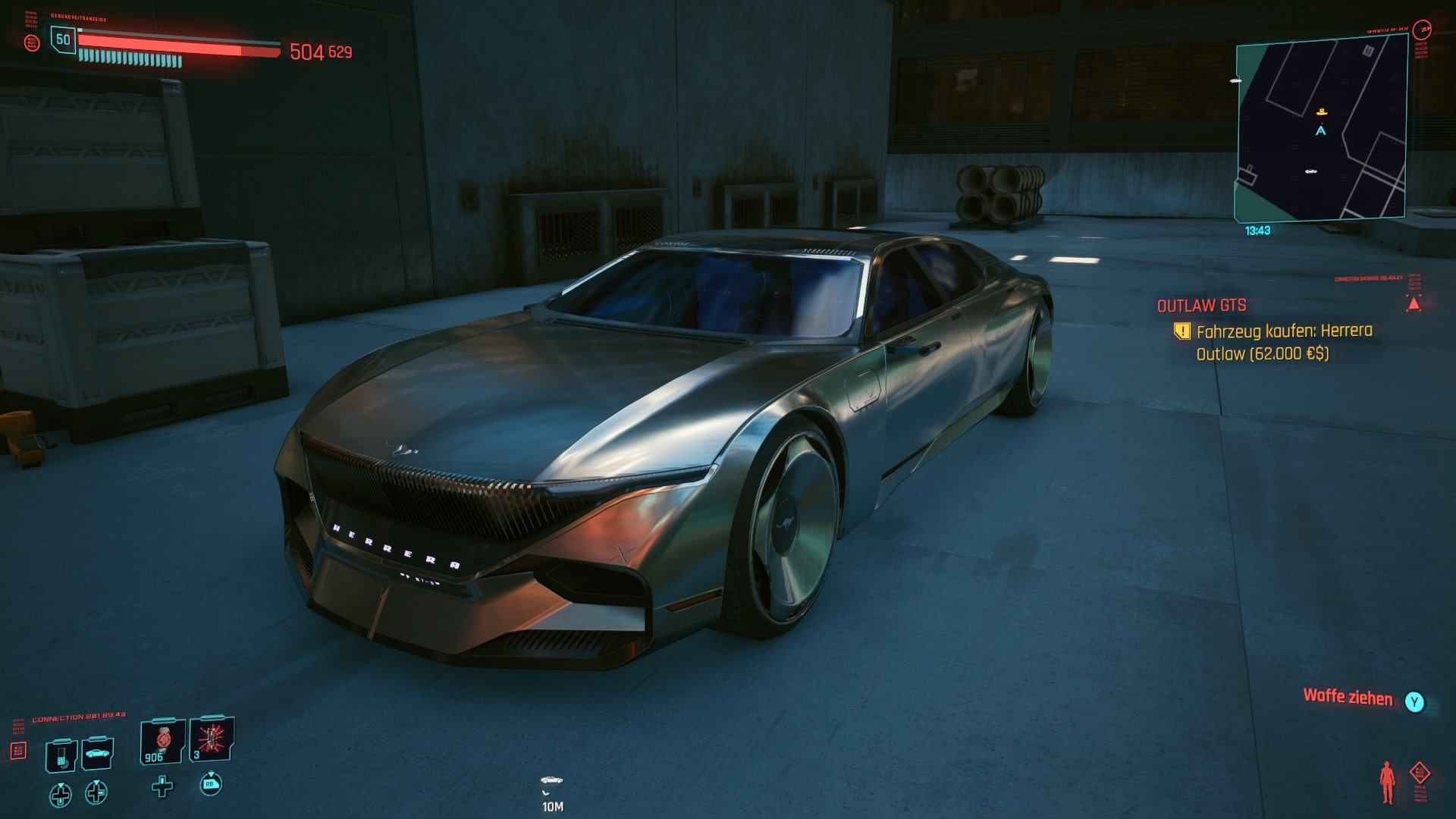 Je commence à m'intéresser à la collection de véhicules dans Cyberpunk 2077, car le nouveau système de conduite est l'un de mes points forts personnels