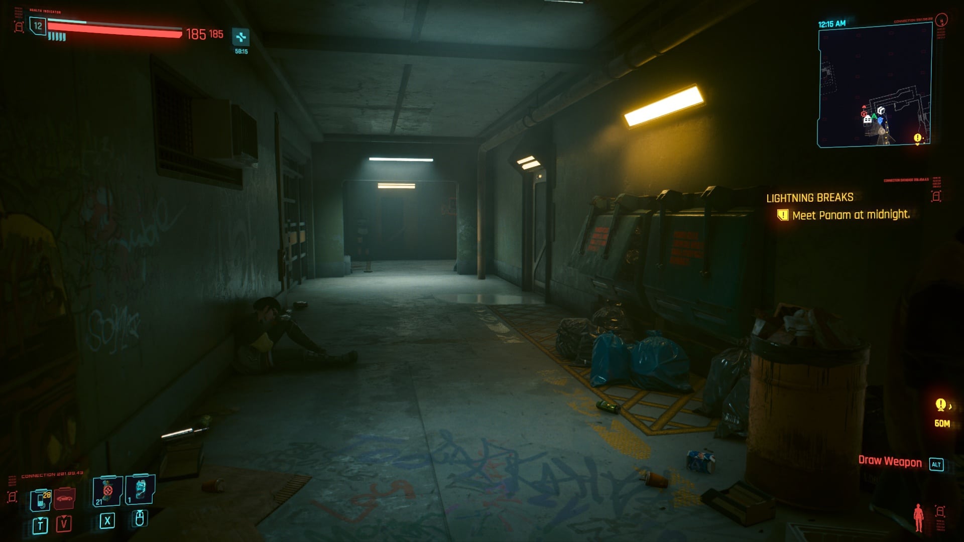 The corridors and streets of Night City are now noticeably tidy. Often there is nothing to loot at all.