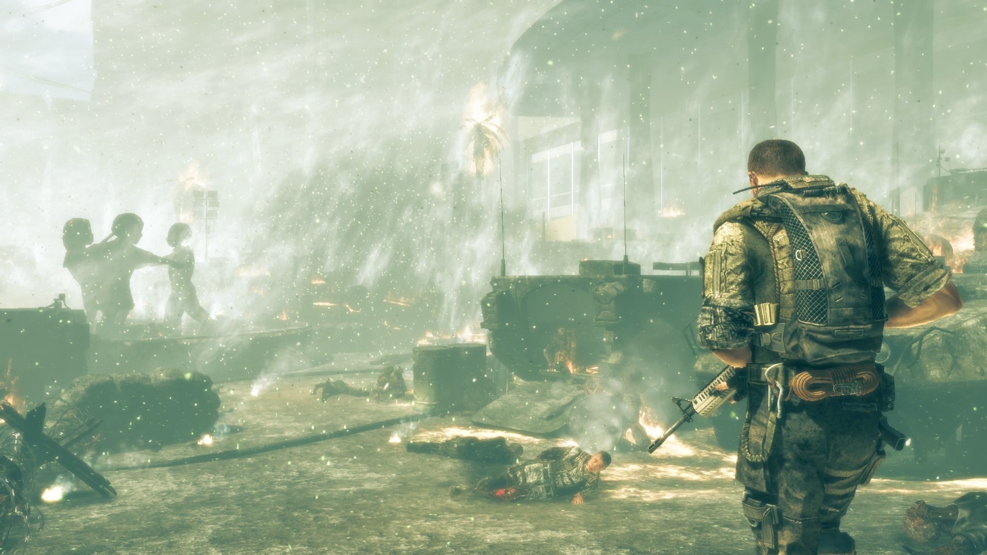 The use of White Phosphorus represents a turning point in the game.