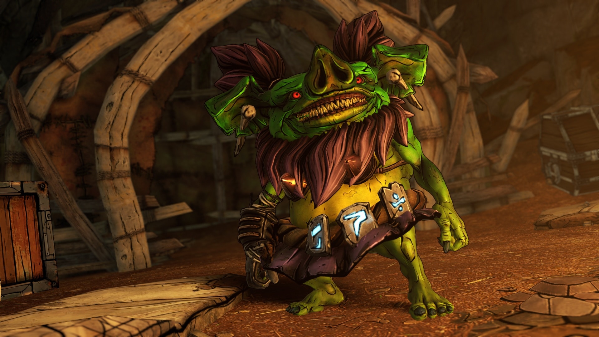 Goblin Jar est une vaillante combattante du groupe de résistance KOTZ.