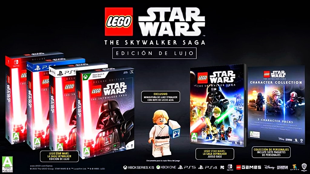 You won't be able to replay the events of The Mandalorian in Lego Star Wars Skywalker Saga, but you will be able to access the characters from the TV series on Disney Plus.