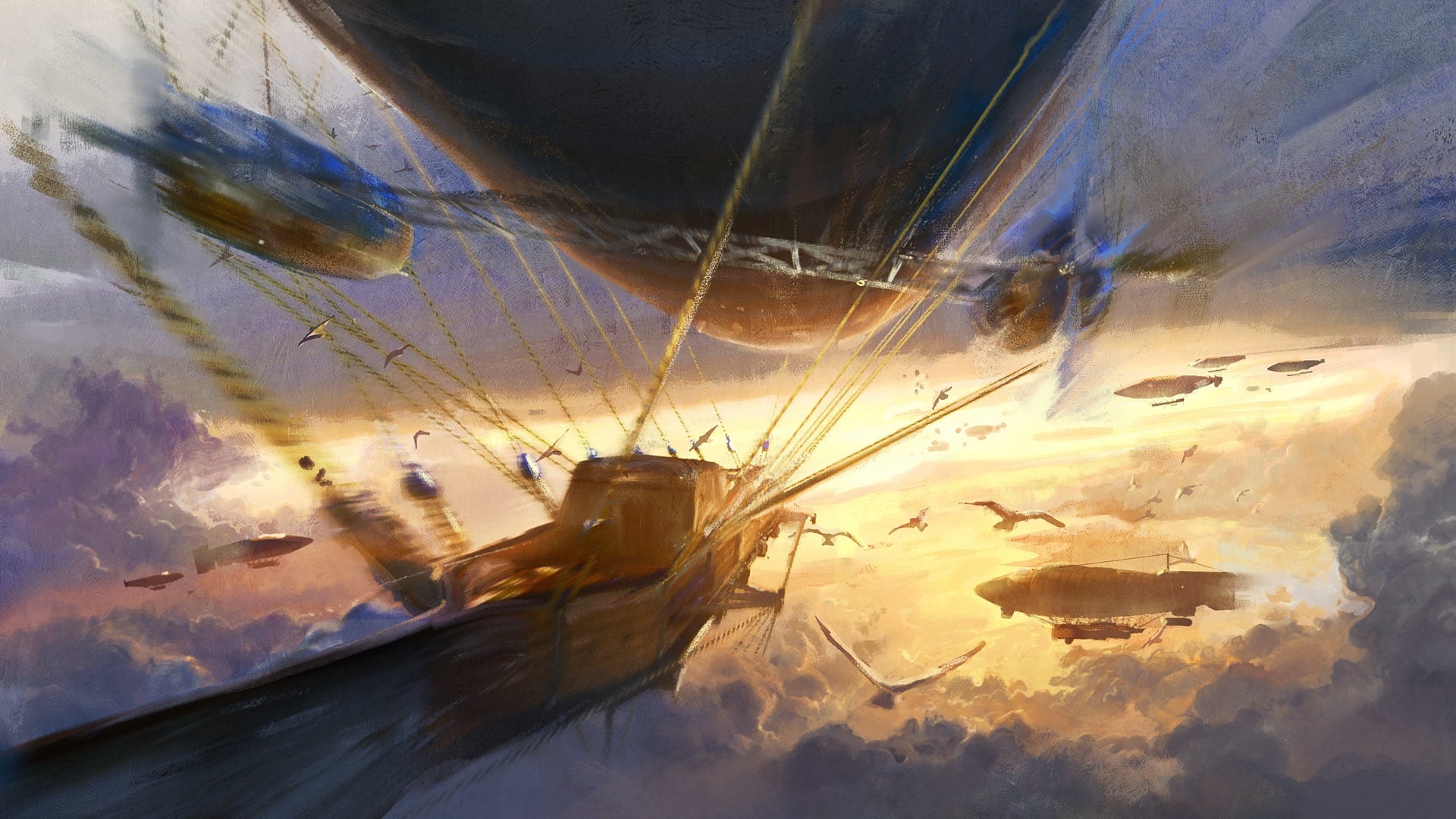 Soon we will witness airships fighting each other in Anno 1800.