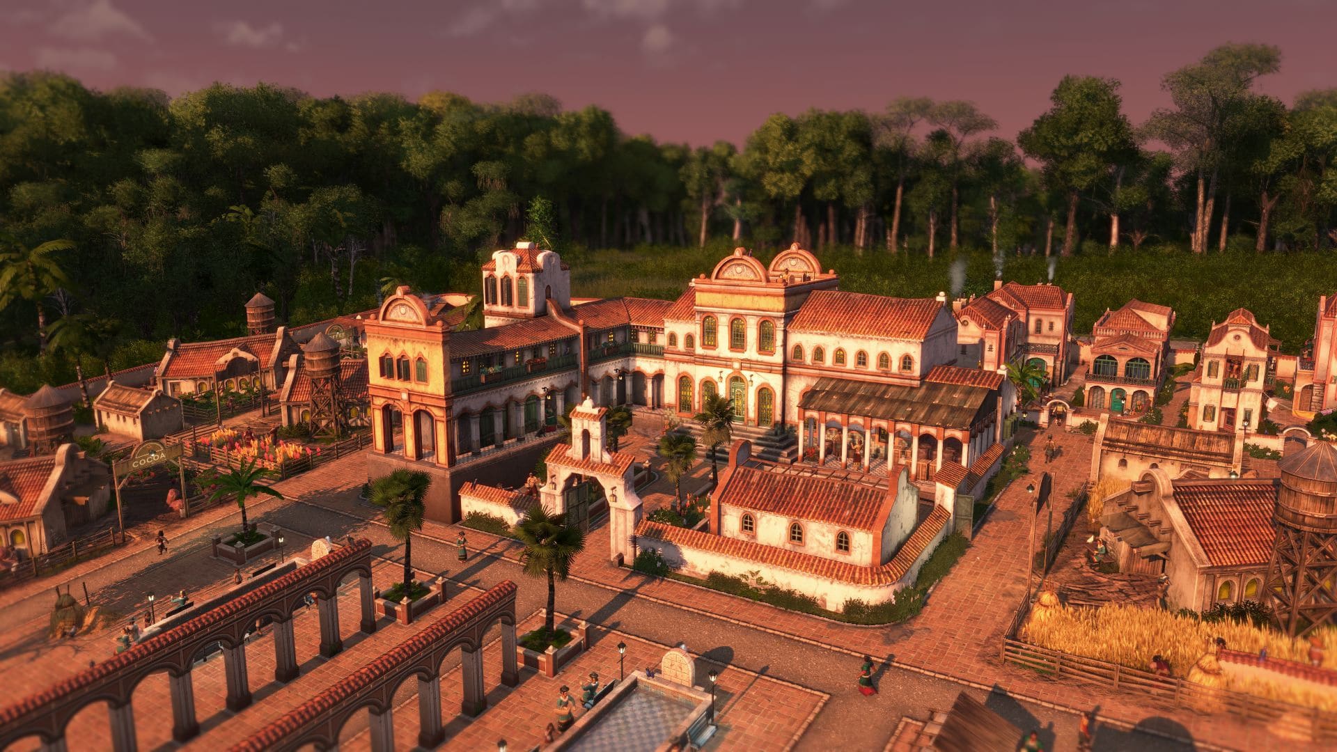 The Hacienda will be our seat of power in the New World and will bring advantages in almost all areas.