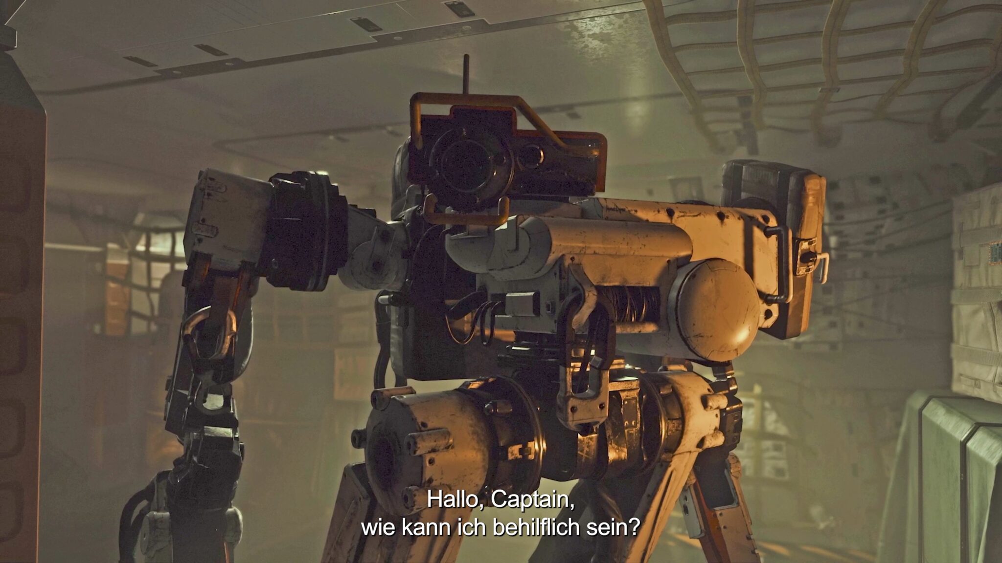 Robot je jedním z vašich možných společníků ve Starfieldu.