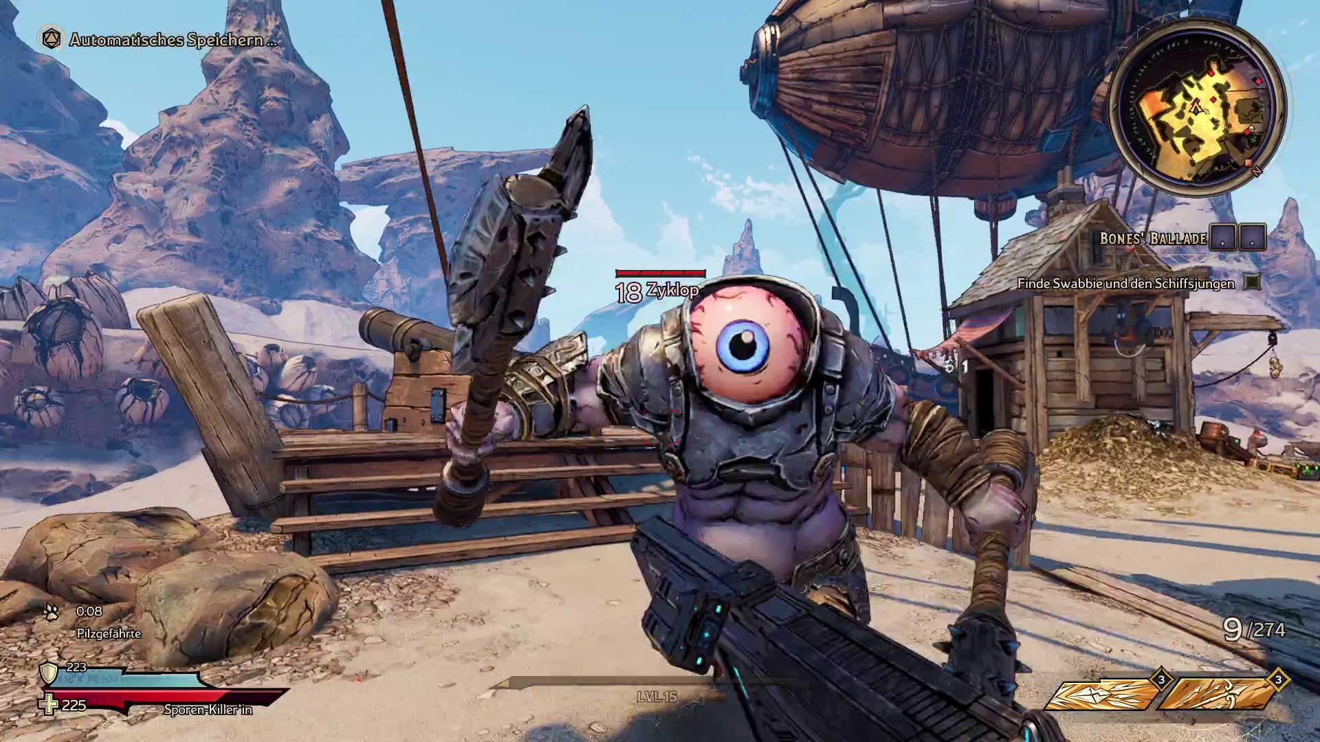 Estes ciclospe são bastante reminiscentes dos Golias de Borderlands 2 e 3