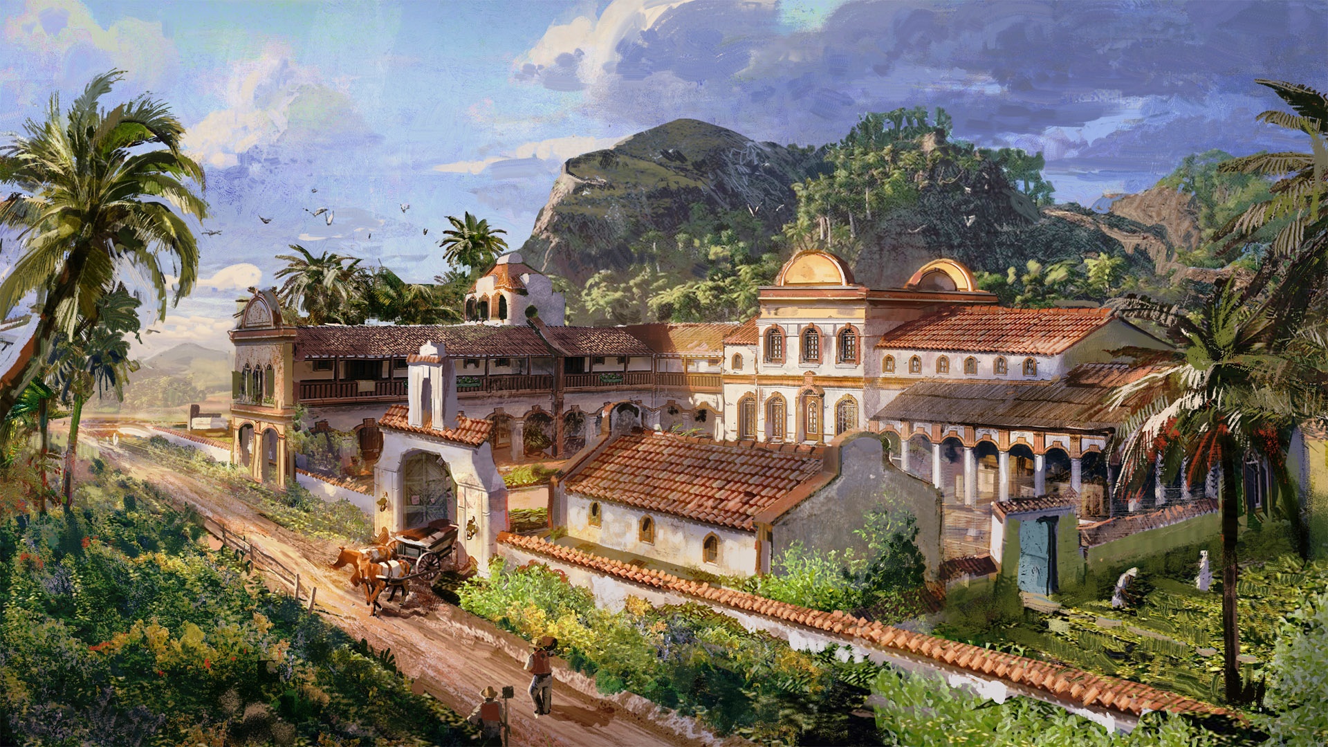 De mooie Hacienda is al iets om over op te scheppen. Er zullen ook enkele unieke ornamenten zijn.