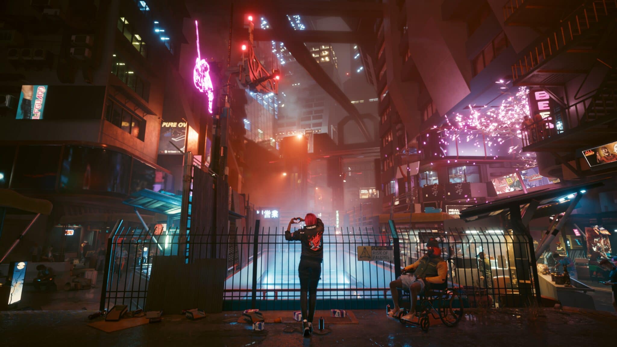 Cyberpunk 2077 is repeatedly criticised with corresponding ups and downs in its Steam reviews.