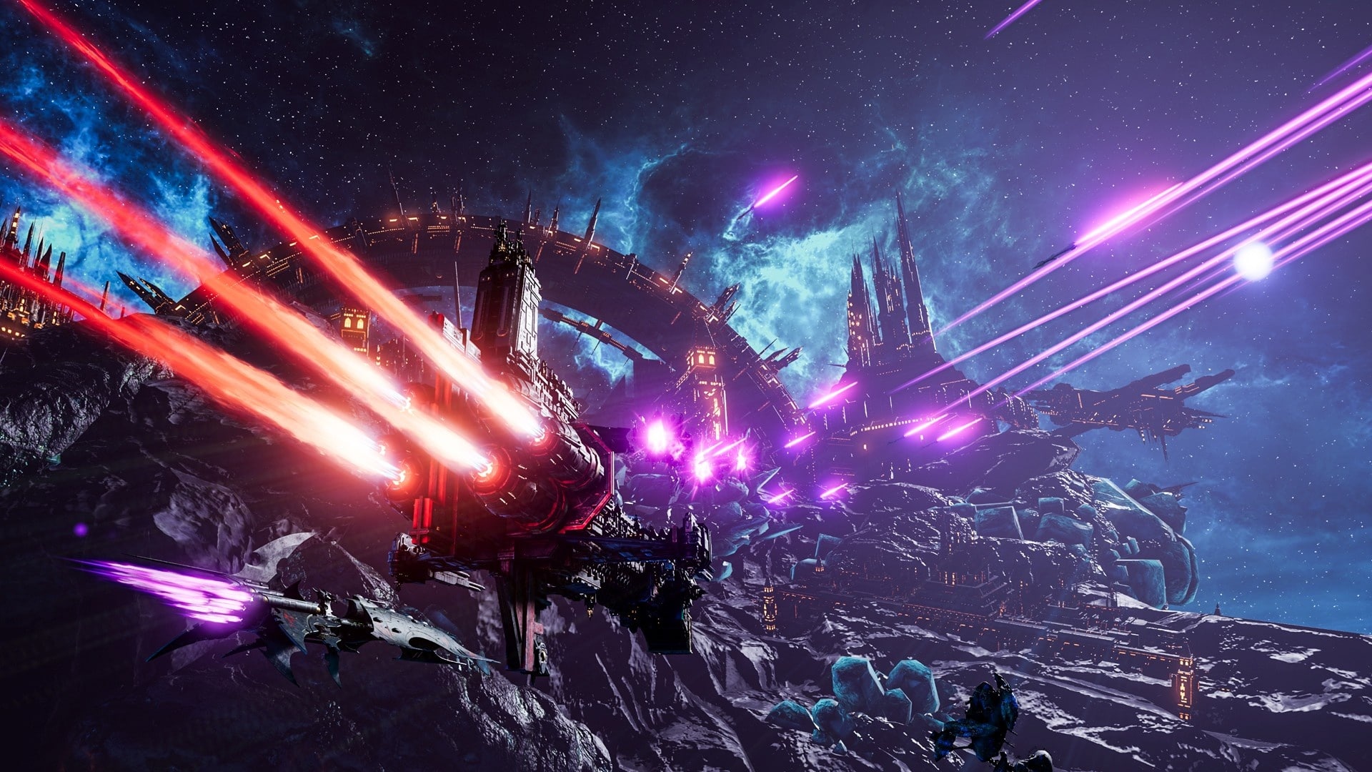 (Battlefleet Gothic: Armada 2 (2019) is where the action really gets going in space).