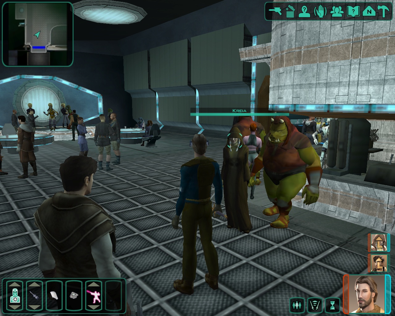  (Knights of the Old Republic 2: 2003年に設立されたスタジオObsidian Entertainmentの最初の作品はすぐにヒットしましたが、ストーリーの終盤では開発者は目に見えて資金と時間が不足していました)