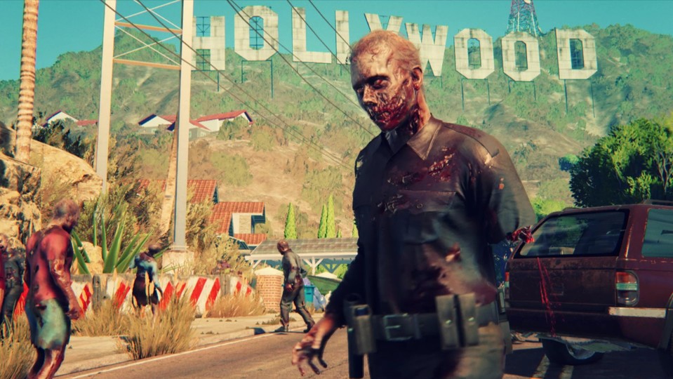 (In Dead Island 2 worden we geacht niet alleen Hollywood maar ook San Francisco van de ondoden te kunnen bevrijden.)