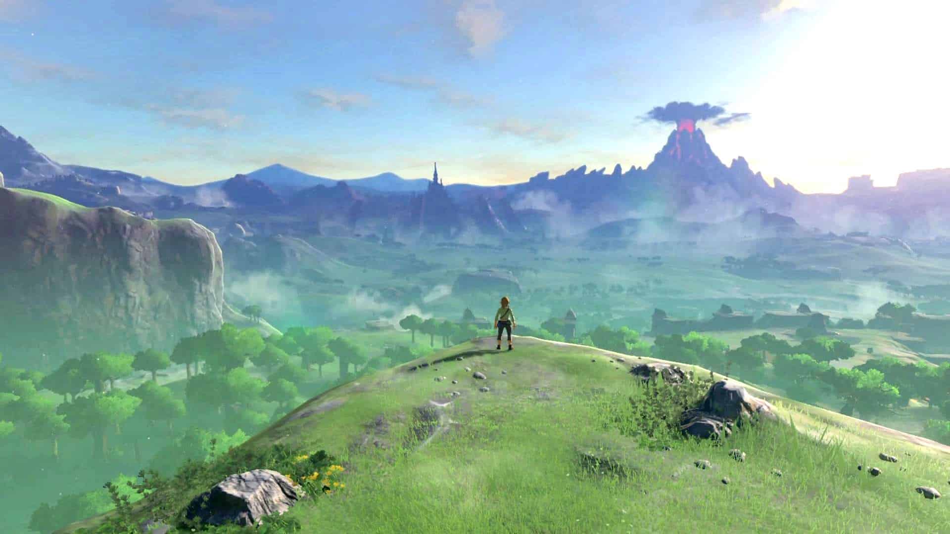 (Breath of the Wild is completely designed so that Isziehe to explore its world.)