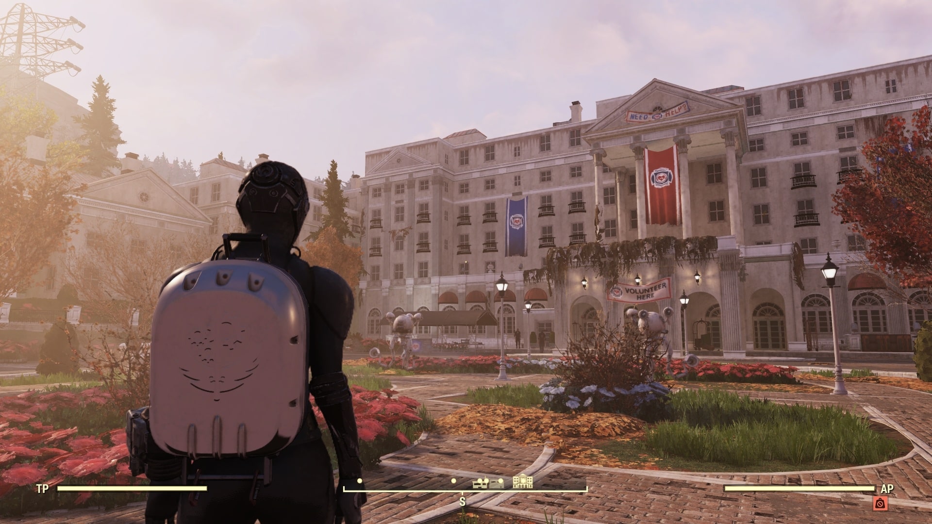 (In the outdoor area of the Whitespring Resort, you''ll immediately see who''s taken over: The responders are back!)