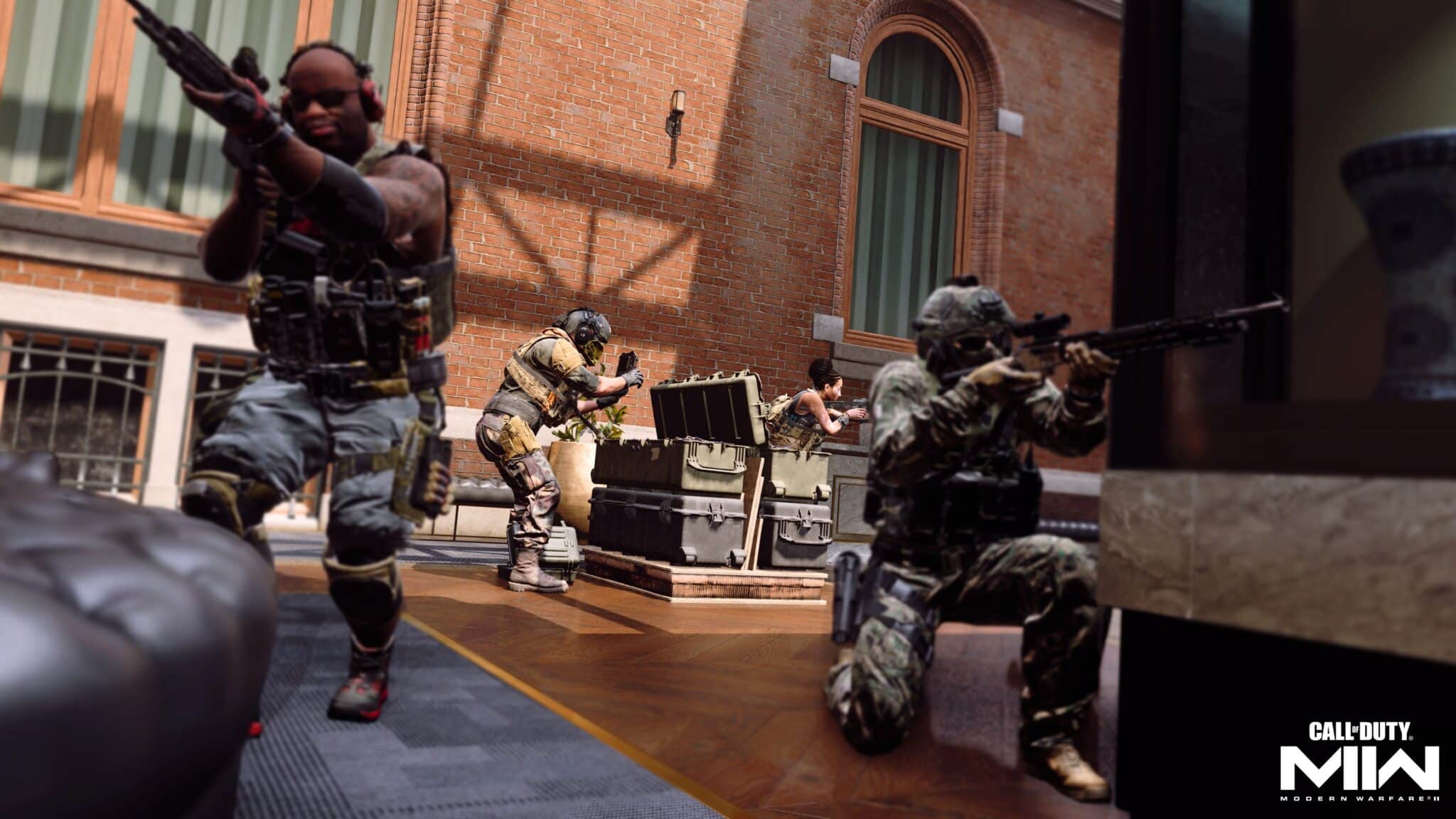 (Hasta ahora, Search & Destroy (en la foto), TDM, Domination, Knock Out y Prisoner Rescue eran jugables en la beta)