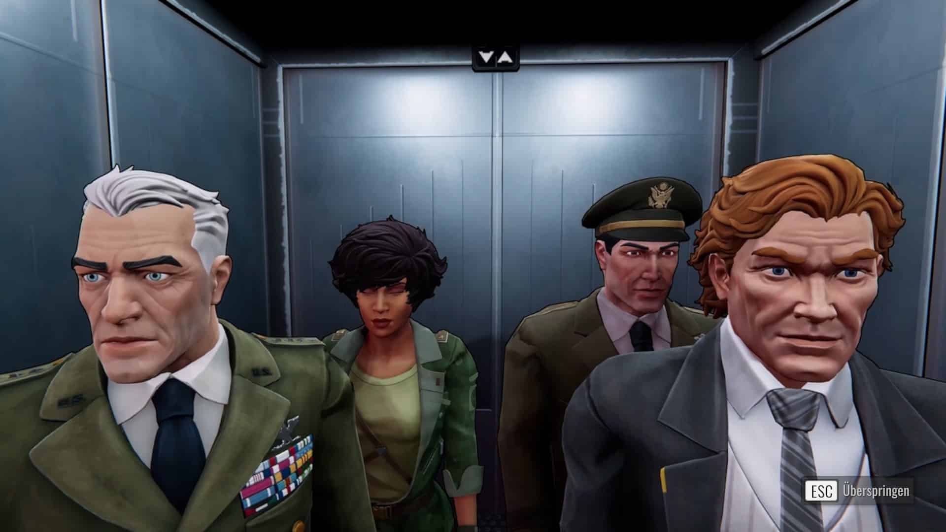 (The new graphics are less comic-like, but look more like 3D graphics with a comic filter. That''s a great pity, a lot of atmosphere is lost because of that. Apart from that, Major Jones has his eyes closed and ruins the photo.)