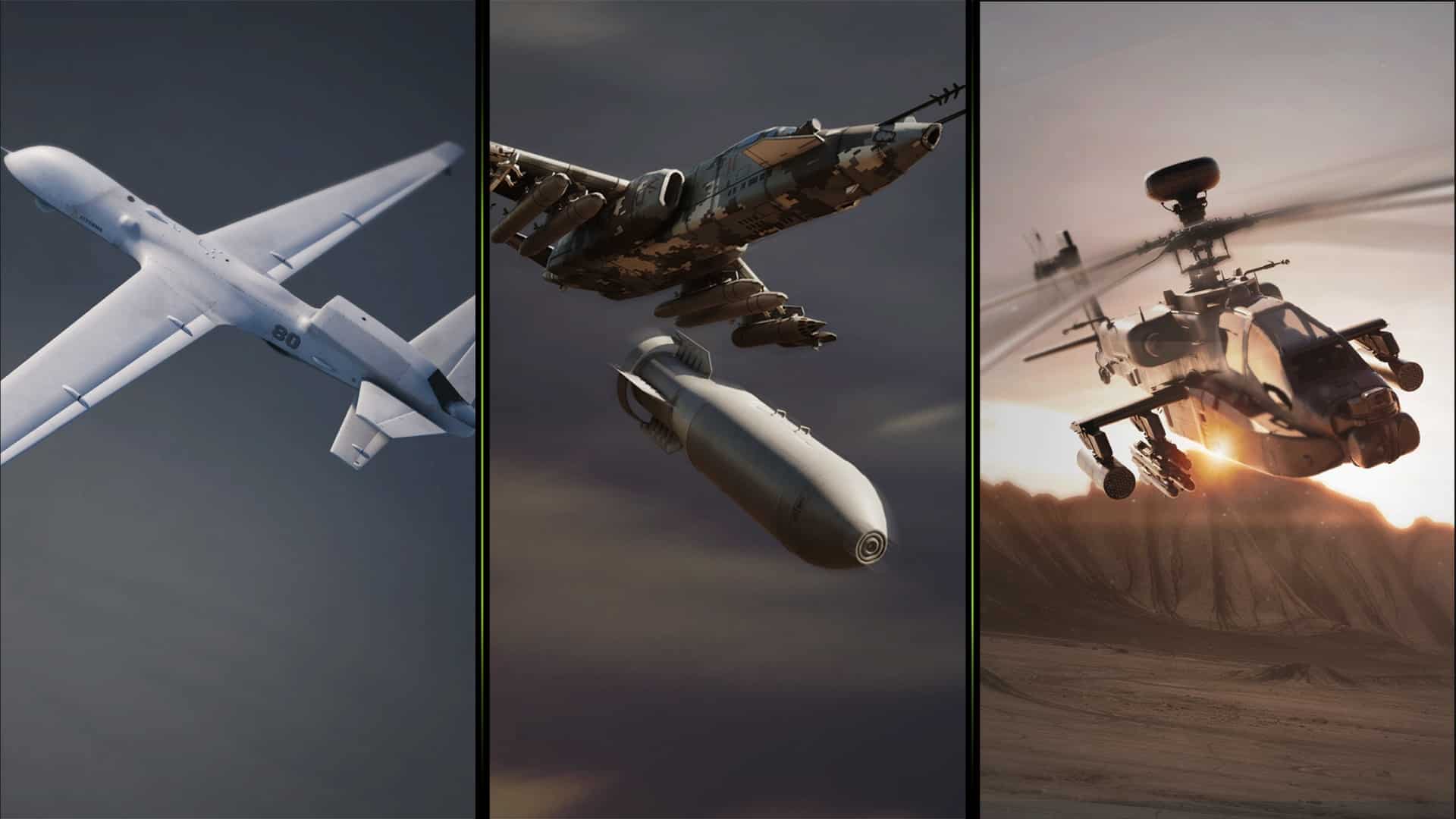 (O pacote inicial em MW2 Beta: UAV, SAE Bomber and Chopper Gunner.)