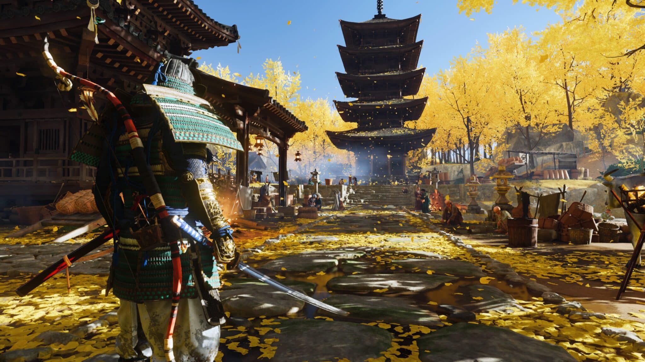 (Wie wil er nou niet een mooi samurai harnas dragen zoals in Ghost of Tsushima?)