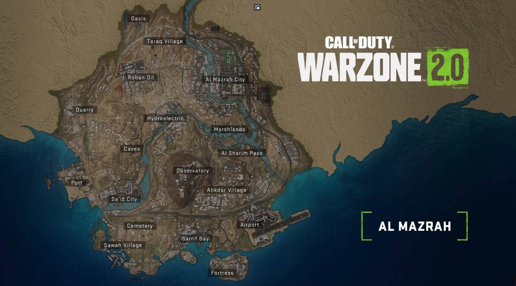(DMZ Anda akan bermain di peta yang sama dengan mode Battle Royale dari Warzone 2.)