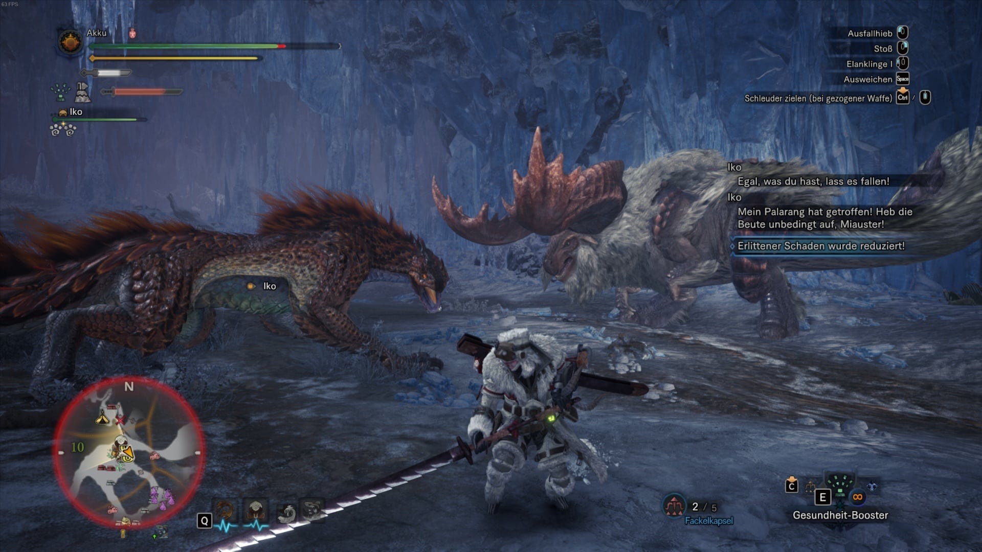 (Beasts fighting with each other is a trademark of Monster Hunter and lends credibility to the world.)