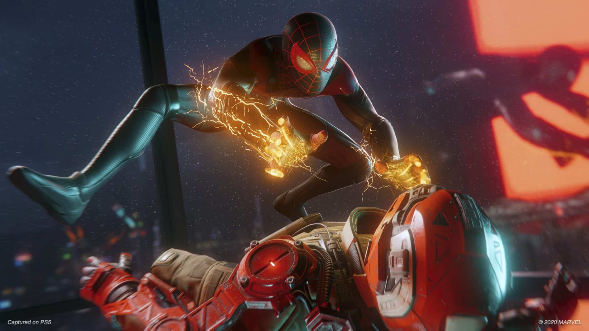 (Miles electrifying abilities should look even fancier on PC.)